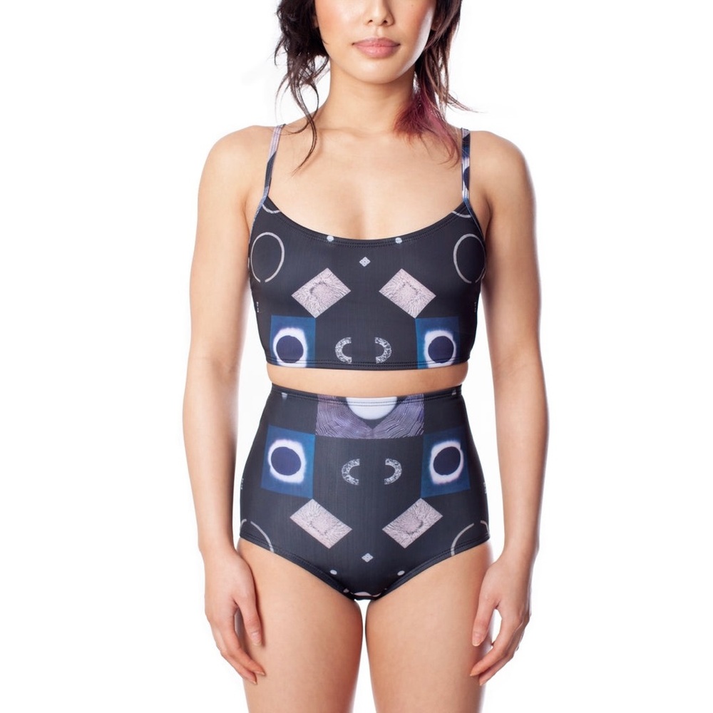 NWOT Minnow Bathers Maggie Groat 2 Piece Swim size L